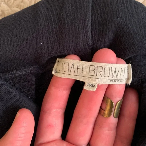 ☄️SOLD☄️JOAH BROWN Limited Edition Stadium Jogger Black S/M - Picture 6 of 7